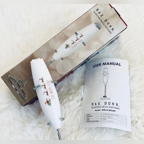 Rae Dunn Kitchen Rae Dunn Handheld Electric Drink Mixer And Milk